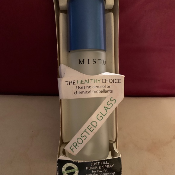 Misto Frosted Glass Oil Spray Bottle - Picture 1 of 2